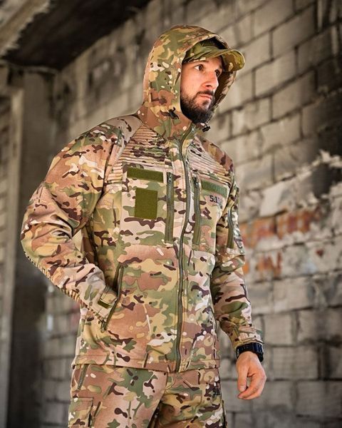 Форма 5.11 Triop SoftShell на флісі Куртка + Штани з наколінниками мультикам розмір L buy50109frs-L фото