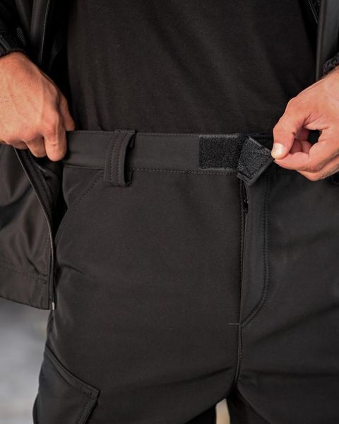 Форма Поліція Dementioz SoftShell на флісі Куртка + Штани чорна розмір S buy97508frs-S фото