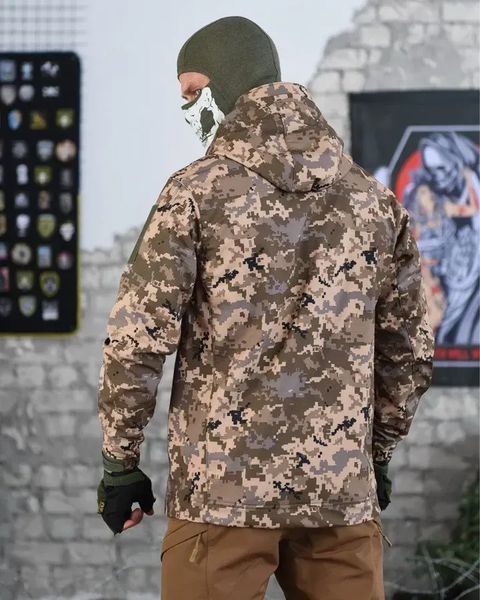Куртка Panopticon SoftShell з капюшоном на флісі піксель розмір S buy88489frs-S фото