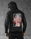 Легка Вітрівка Skull з липучками під шеврони чорна розмір XL buy88912frs-XL фото 2