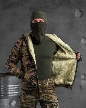 Куртка Softshell на овчині мультикам розмір S buy56631frs-S фото