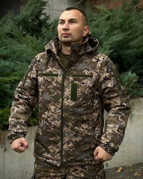 Куртка Viking 5.0 SoftShell з підкладкою Omni Heat піксель розмір S for02055frs-S фото