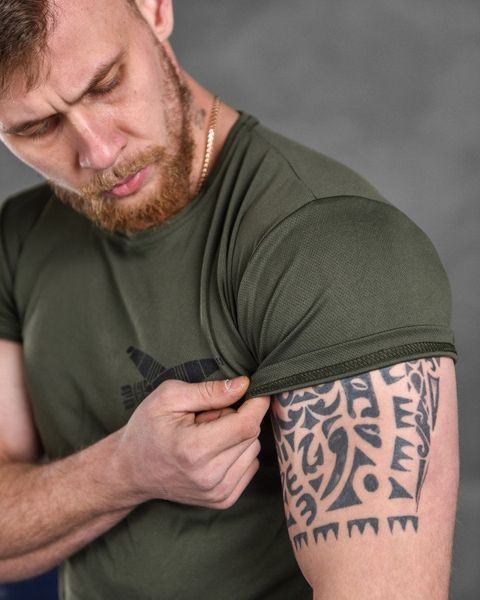 Потовідвідна Футболка Odin Coolmax з принтом Welcome to hеll олива розмір M buy85506frs-M фото