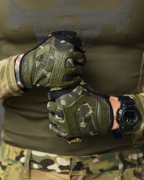 Тактичні Безпалі Рукавиці Mechanix Wear Fingerless мультикам розмір M buy87174frs-M фото