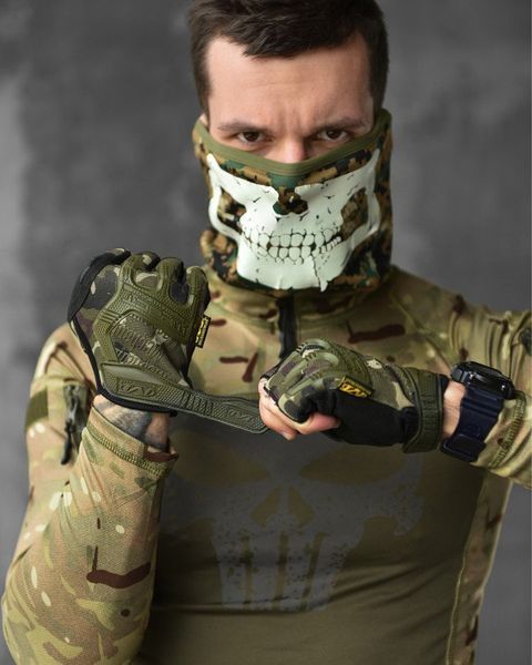 Тактичні Безпалі Рукавиці Mechanix Wear Fingerless мультикам розмір M buy87174frs-M фото