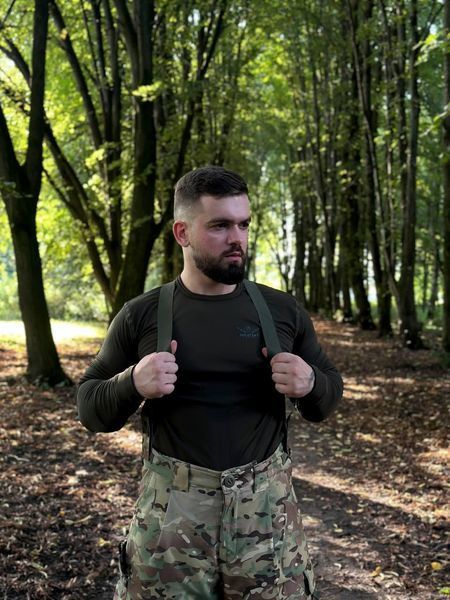 Штани SoftShell на синтепоні з підтяжками мультикам розмір S for01652frs-S фото