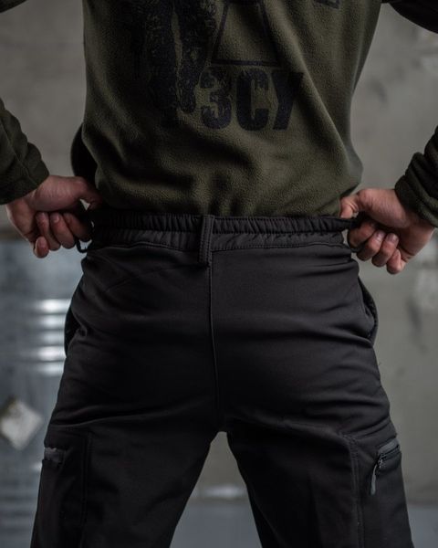 Чоловіча Форма Police SoftShell Куртка з капюшоном + Штани чорна розмір M buy50857frs-M фото