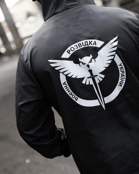 Вітровка Born of War з принтом Розвідка чорна розмір S buy97362frs-S фото