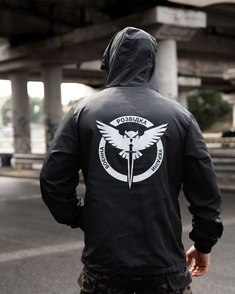 Вітровка Born of War з принтом Розвідка чорна розмір S buy97362frs-S фото