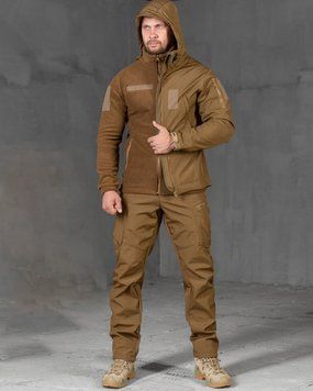 Форма 3в1 Beast of the Field SoftShell Куртка та Штани + Флісова кофта койот розмір L buy89736frs-L фото