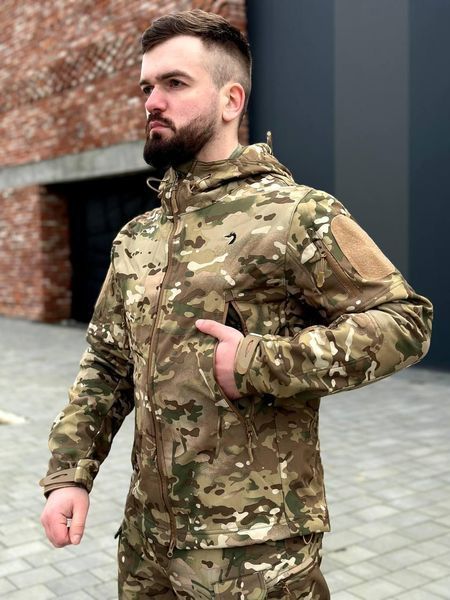 Костюм Call Dragon Softshell на флісі Куртка з капюшоном + Штани мультикам розмір L for00591frs-L фото