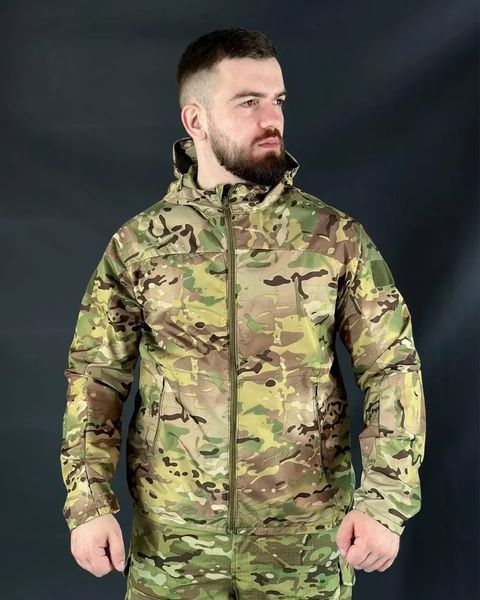 Літня Куртка з капюшоном та сітчастою підкладкою мультикам розмір XL for01151frs-XL фото