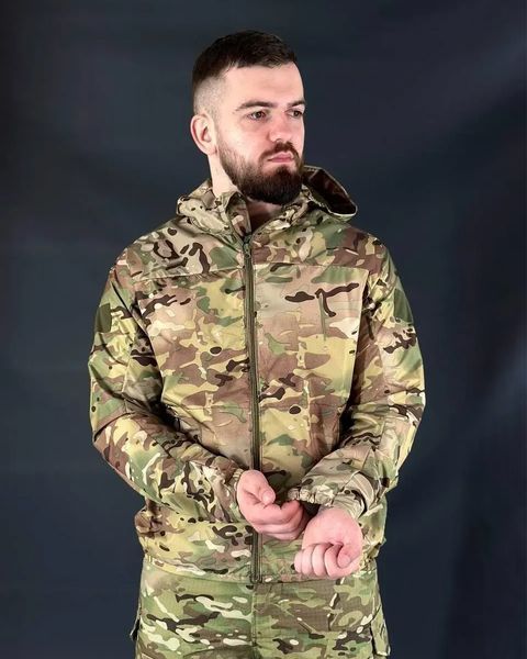 Літня Куртка з капюшоном та сітчастою підкладкою мультикам розмір XL for01151frs-XL фото