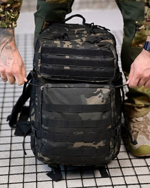 Рюкзак 45л Chemp Cordura чорний мультикам buy93508frs фото