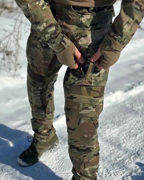 Тактичні Штани Kalista Military Full-Pro з прихованими наколінниками мультикам розмір XL bkr571833frs-XL фото
