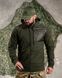 Флісова Кофта 7.62 Tactical Hexagon Hybrid соти з капюшоном олива розмір 2XL buy97902-2XL фото 1