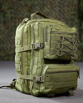 Рюкзак 30л ТХЕ з кріпленням Molle олива розмір 45 х 26 х 25 см buy93254frs фото