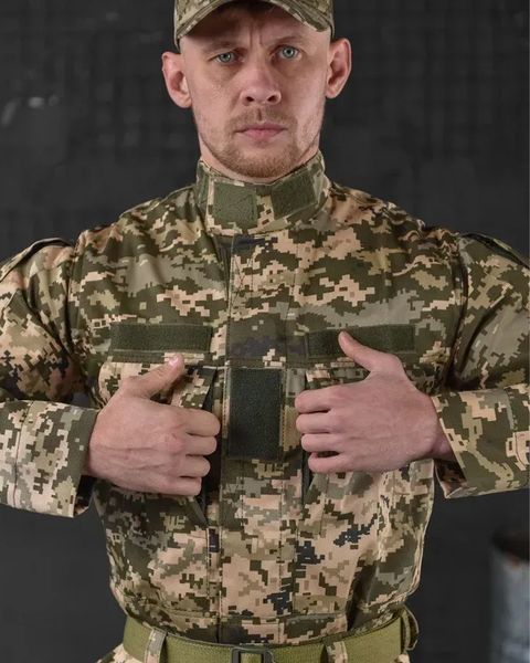 Форма 5в1 Cinque Кітель та Штани + Футболка і Бейсболка + Ремінь піксель розмір M buy16753frs-M фото