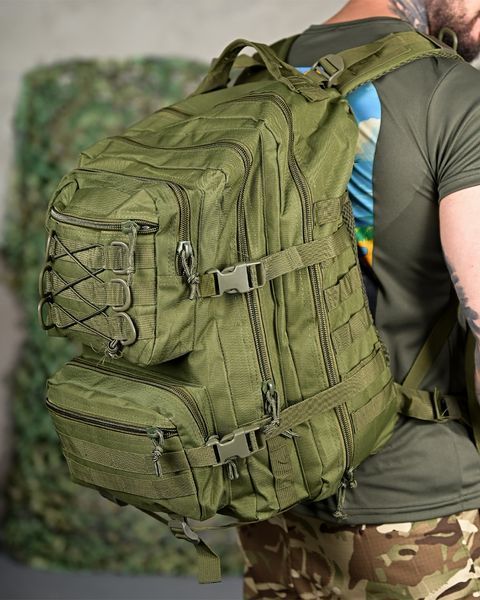 Рюкзак 30л ТХЕ з кріпленням Molle олива розмір 45 х 26 х 25 см buy93254frs фото