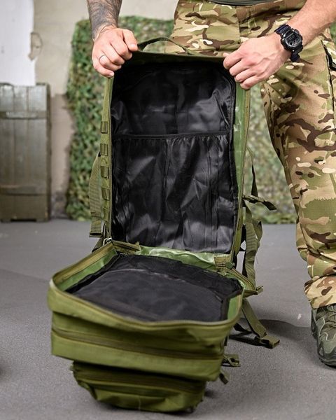 Рюкзак 30л ТХЕ з кріпленням Molle олива розмір 45 х 26 х 25 см buy93254frs фото