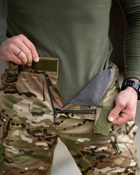 Штани 7.62 Tactical Invader ріп-стоп на флісі мультикам розмір 3XL buy94704frs-3XL фото
