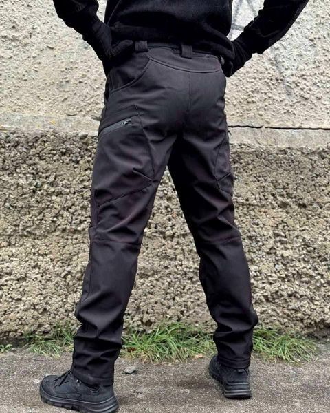 Штани Viking 2.0 SoftShell на флісі чорні розмір S for04331frs-S фото