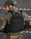 Плитоноска Cordura 1000D в зборі із Підсумками та системою Molle чорна розмір універсальний buy85794frs фото 2