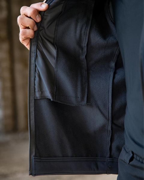 Куртка ДСНС Masad Softshell на флісі з капюшоном синя розмір 3XL buy12795frs-3XL фото