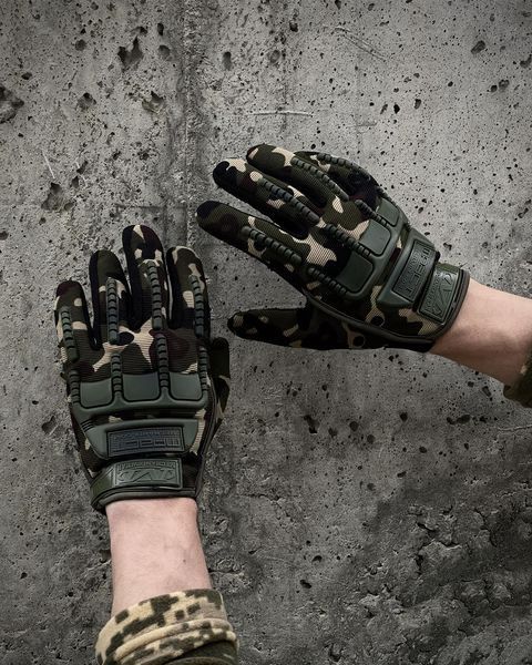 Тактичні Рукавиці Mechanix Wear M-Pact камуфляж розмір універсальний int1648394658frs фото