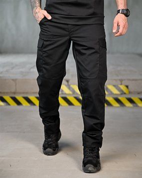 Штани Police Saint ріп-стоп чорні розмір S buy92940frs-S фото