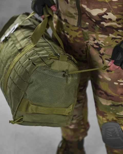 Сумка баул Silver Knight Cordura 600D із кріпленням Molle олива розмір 55х30х25 см buy86718frs фото