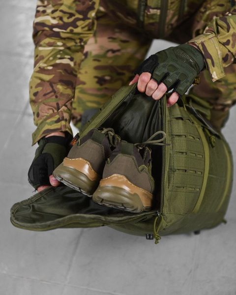 Сумка баул Silver Knight Cordura 600D із кріпленням Molle олива розмір 55х30х25 см buy86718frs фото