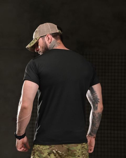 Футболка Born Of War Coolmax з принтом I&rsquo;am is 40% back baby чорна розмір S buy96912frs-S фото