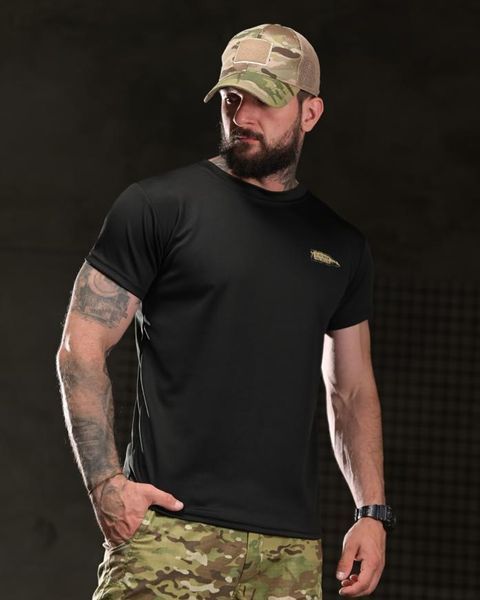 Футболка Born Of War Coolmax з принтом Si Vis Pacem Para Bellum чорна розмір S buy96901frs-S фото