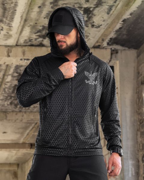 Худі Oblivion Tactical Coolmax з принтом Завжди Перші чорне розмір S buy97312frs-S фото