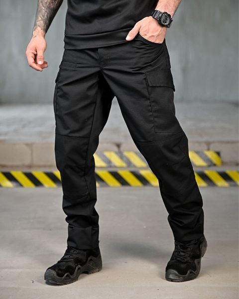 Штани Police Saint ріп-стоп чорні розмір L buy92940frs-L фото