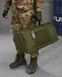Сумка баул Silver Knight Cordura 600D із кріпленням Molle олива розмір 55х30х25 см buy86718frs фото