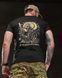 Футболка Born Of War Coolmax з принтом Si Vis Pacem Para Bellum чорна розмір S buy96901frs-S фото 2