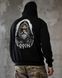 Худі Trenash з принтом Odin чорне розмір M buy97091frs-M фото 4