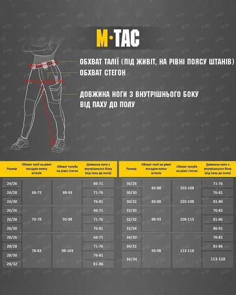 Жіночі Штани M-Tac Aggressor Lady MC розмір 30/28 20069008frs-30/28 фото