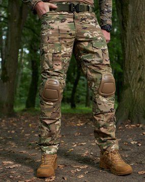 Штани G2 Kalista Military з наколінниками та знімною флісовою підкладкою мультикам розмір S 50456frs-S фото