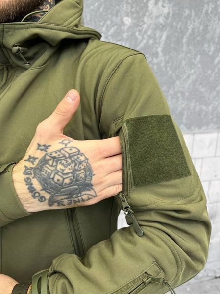 Костюм Gun Softshell Куртка з капюшоном + Штани олива розмір 2XL buy83918frs-2XL фото