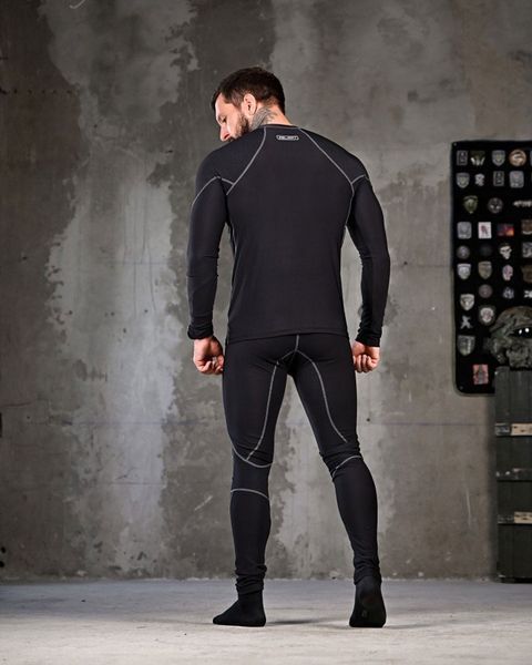 Термобілизна Zelart Triangle Кофта + Штани чорна розмір L-XL buy60037frs-L-XL фото
