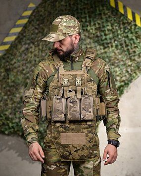 Плитоноска Ragnarok Cordura з системою швидкого скиду піксель розмір універсальний buy93278frs фото