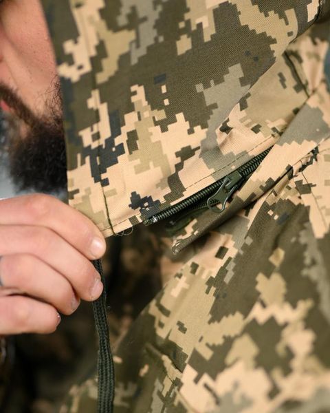 Костюм Defender Куртка з капюшоном + Штани піксель розмір M buy11798frs-M фото